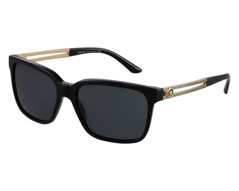 Versace Sunglasses VE 4307 GB1/87 Black and Gold 